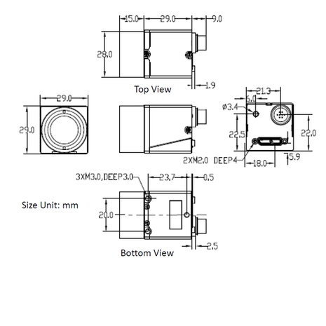 MER-231-41U3C, EOL, Replacement is MER2-231-41U3C